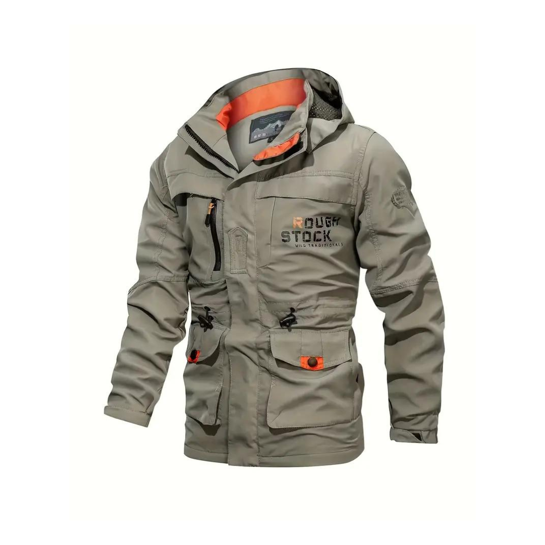 Udendørs jakke til mænd - vindtæt - efterår