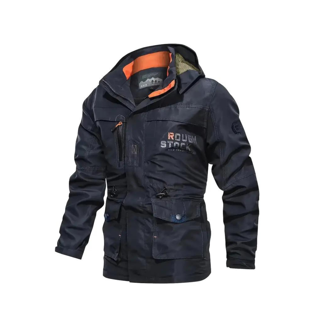 Udendørs jakke til mænd - vindtæt - efterår