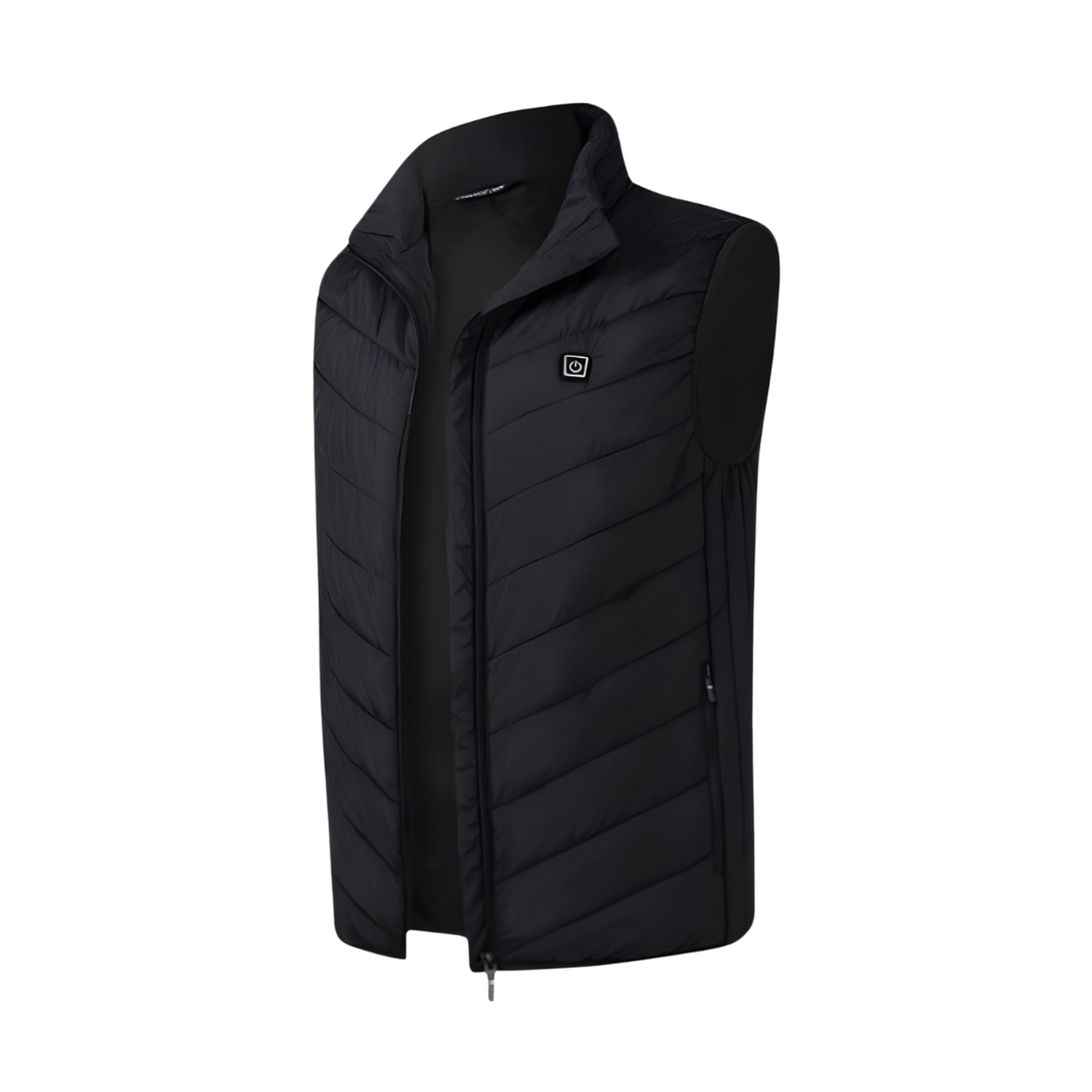 Opvarmet Bodywarmer – Genopladelig – 3 Indstillinger
