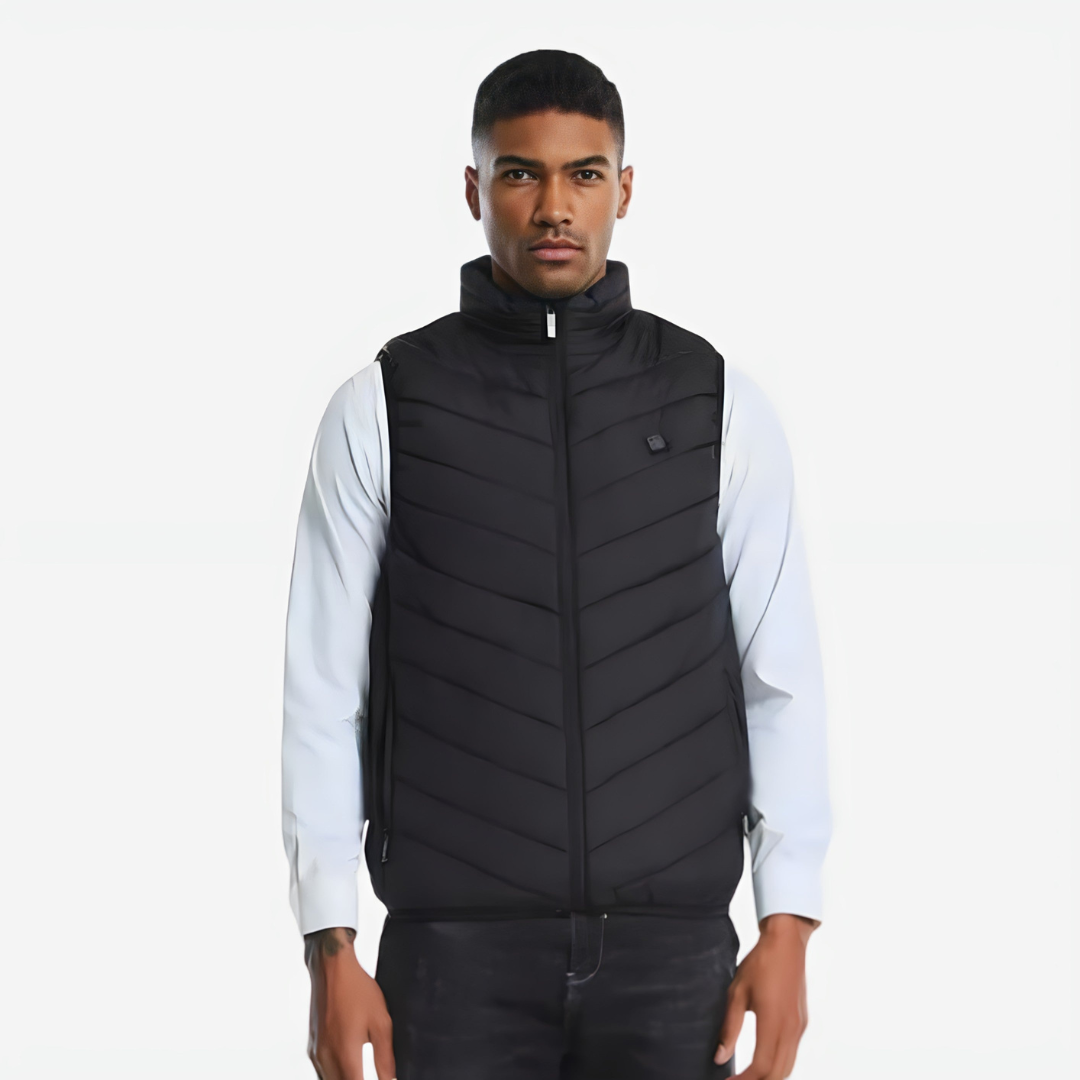Opvarmet Bodywarmer – Genopladelig – 3 Indstillinger
