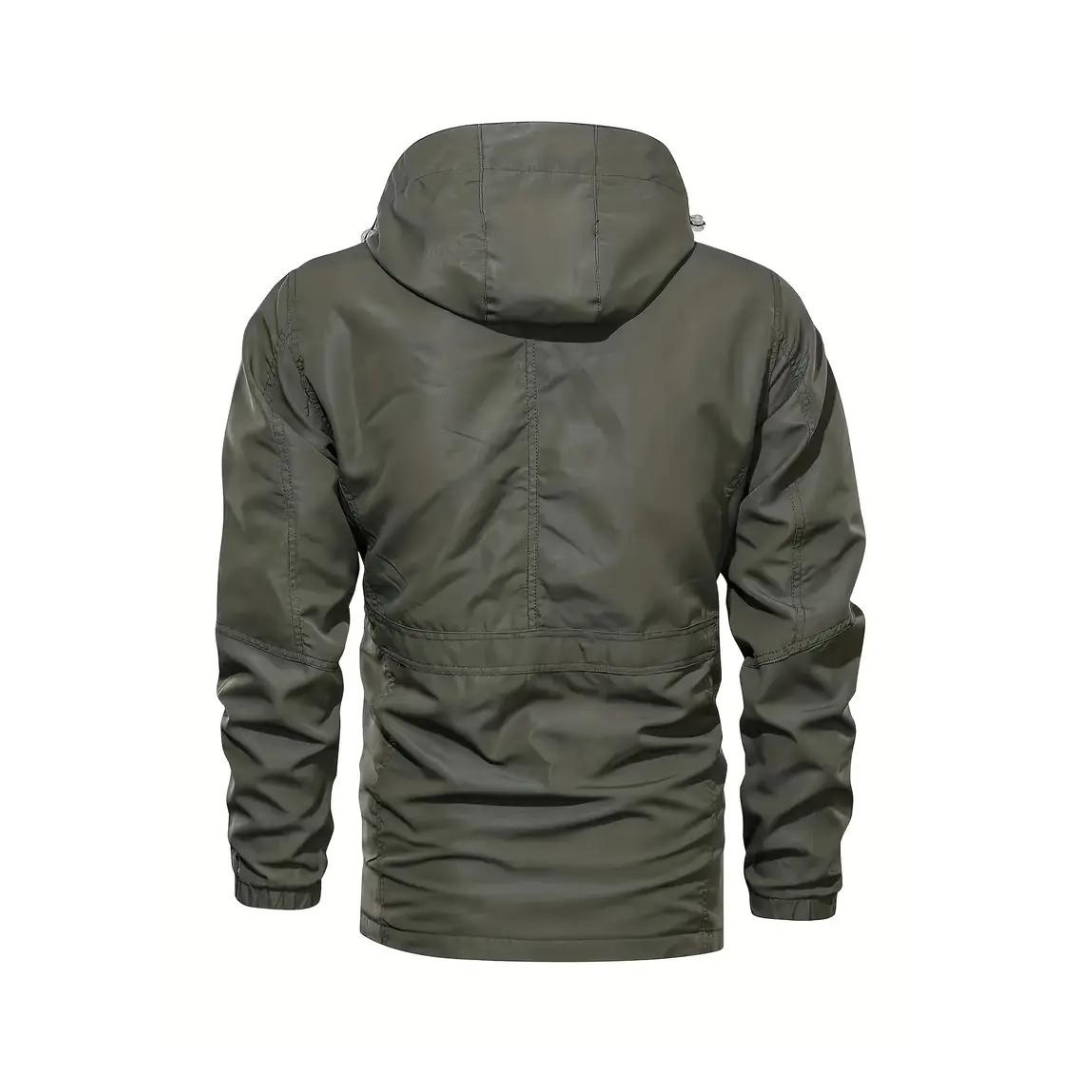 Udendørs jakke til mænd - vindtæt - efterår