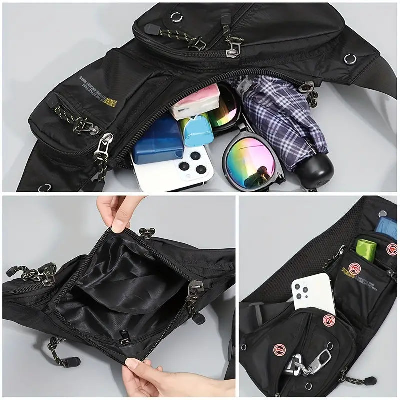 Utendørs crossbody-veske - Tyverisikret