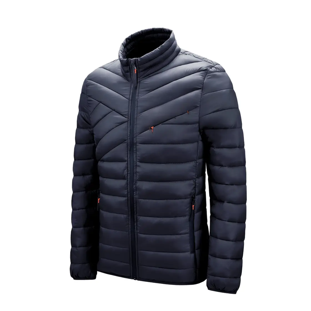 Herre vatteret jakke – varm & vindtæt – efterår