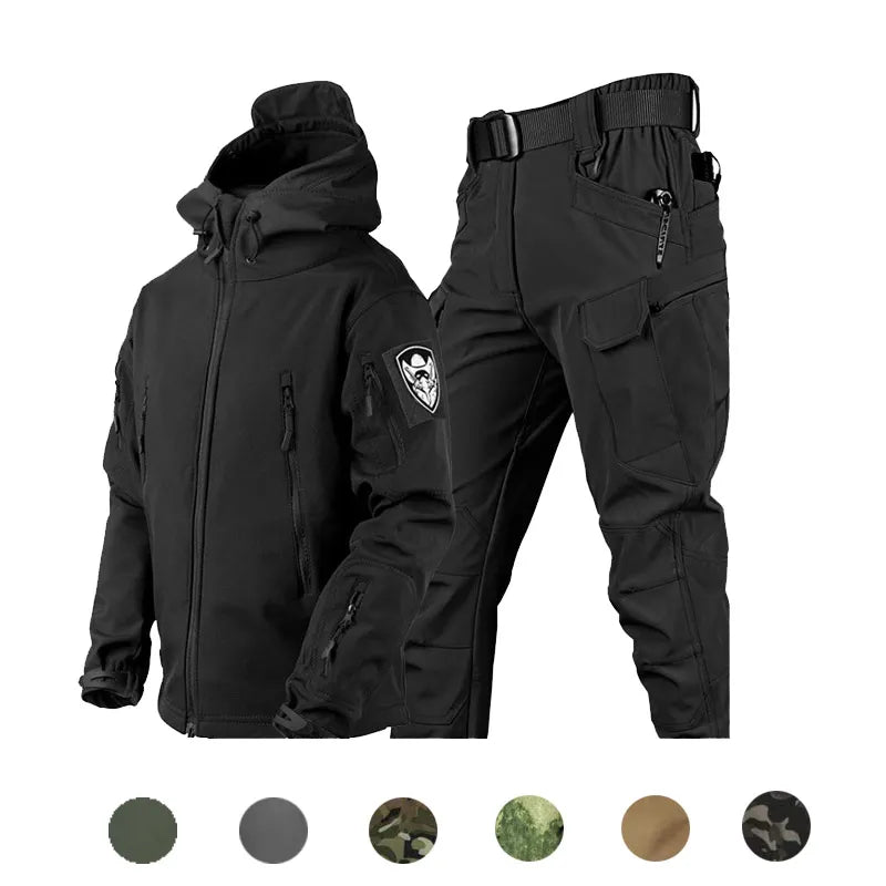 Militært taktisk sett – Jakke & Bukser – Softshell