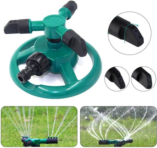 Oscillerende sprinkler - Sirkulær sprinkler til hagen