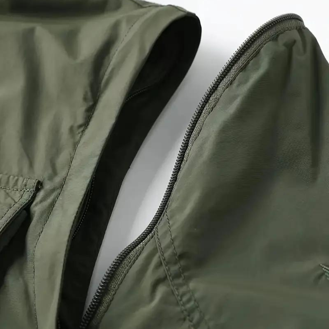 Udendørs efterårsjakke til mænd - vindtæt - vandafvisende