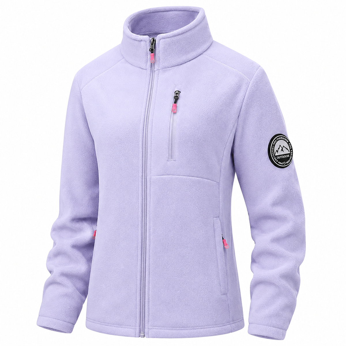 Fleece jakke dame til hverdag og vandretur