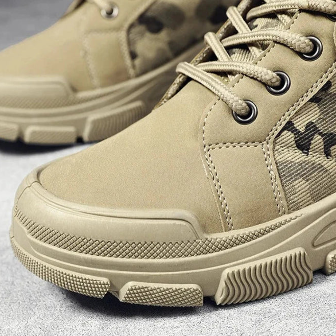 Camouflage Snørestøvler - Komfortable - Holdbare