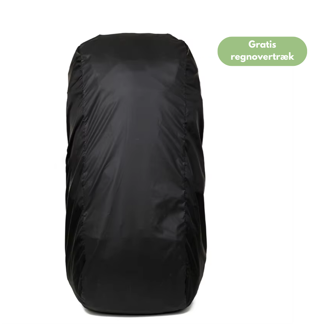 OutdoorHaven Trekkingrygsæk 60L - Vandtæt & Multifunktionel