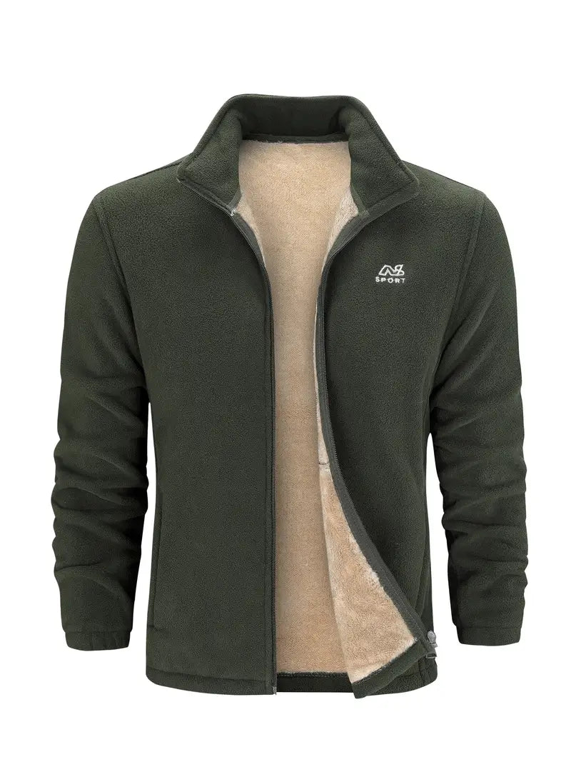 OutdoorHaven - Unisex foret fleecejakke