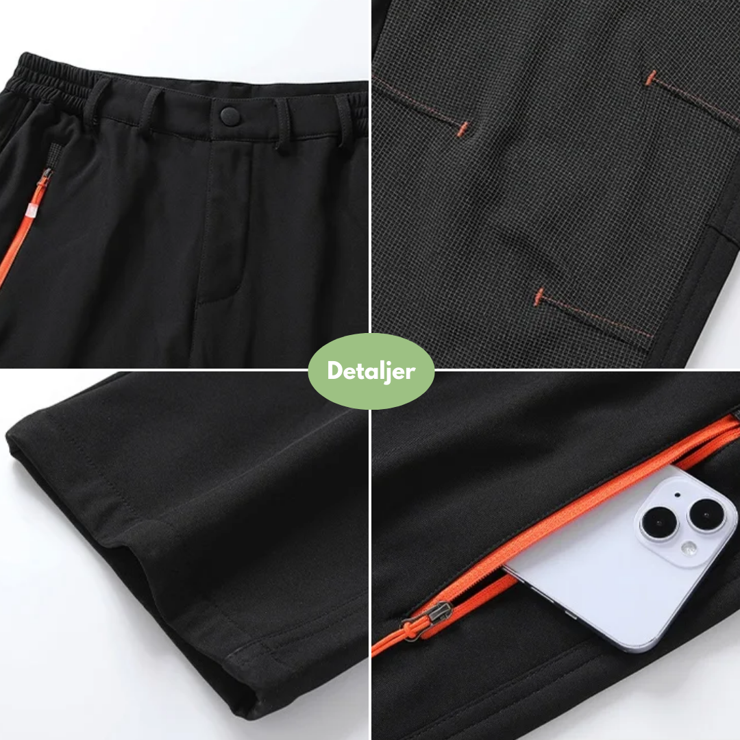 Herre Outdoor Bukser – Vandtæt – Hurtigtørrende
