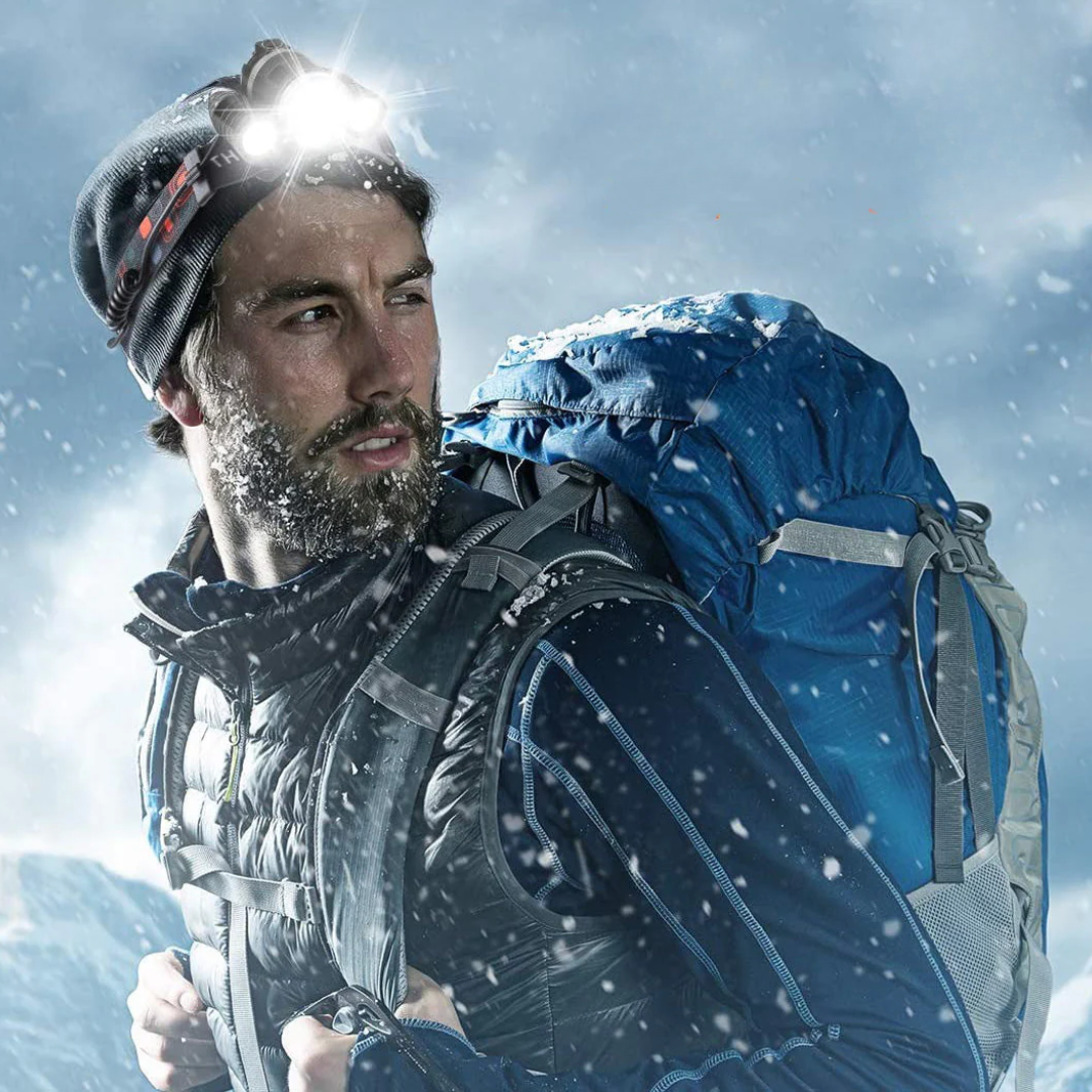 Klarere LED Pandelygte - Genopladelig - Vandtæt