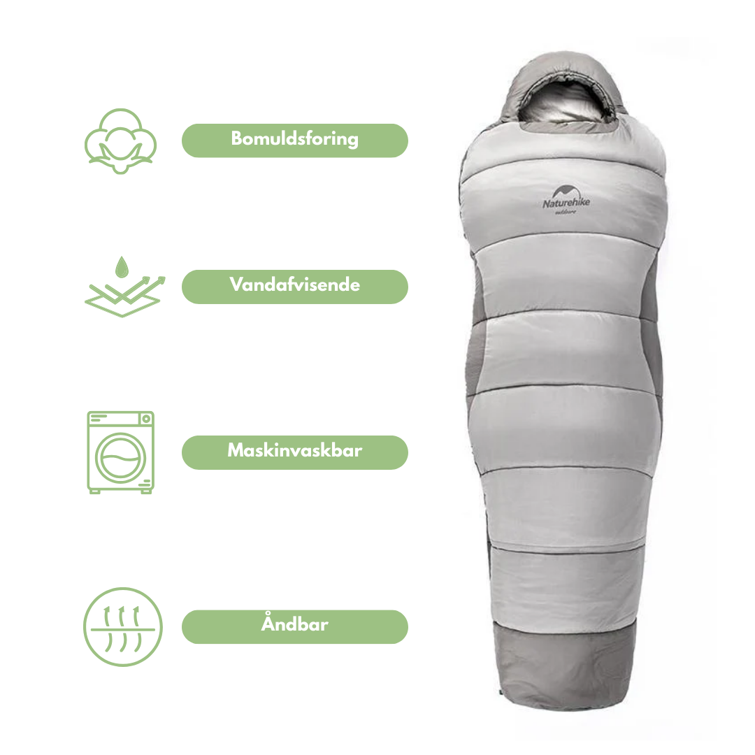 Penguin Outdoor Sovepose – Varm ned til -13°C – Camping & Vandreture