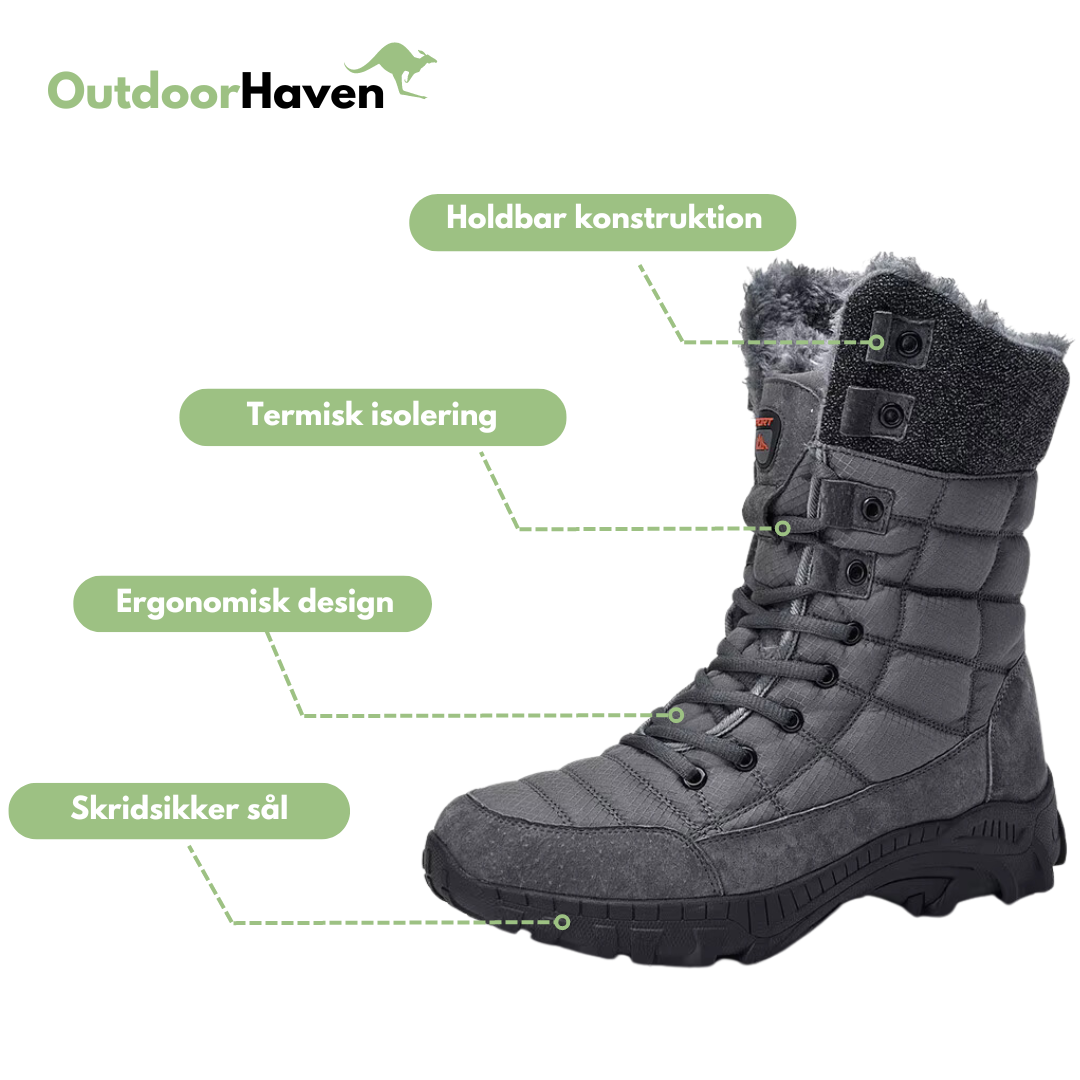Forede herrestøvler - vandtætte - efterår og vinter