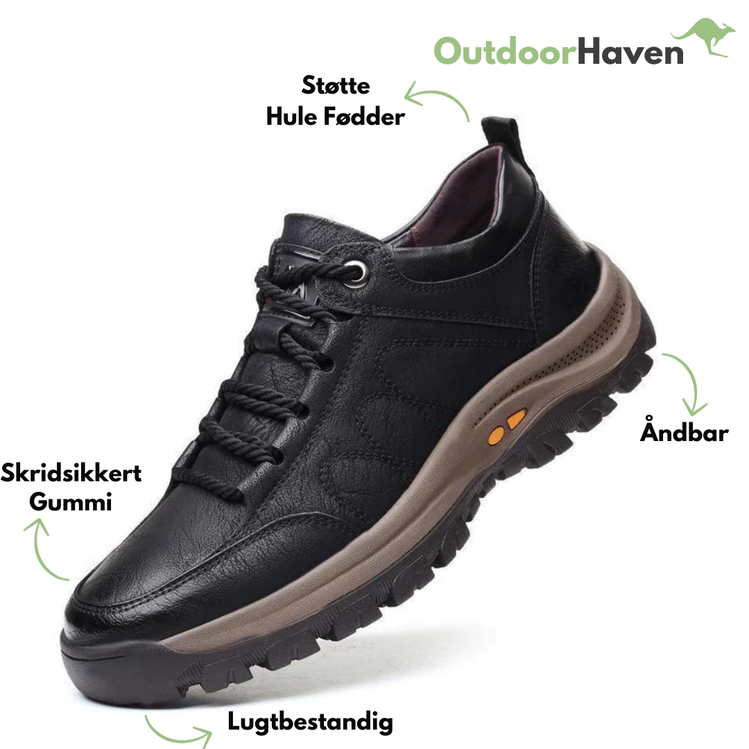 Udendørs Sneaker Til Mænd - PE-Læder