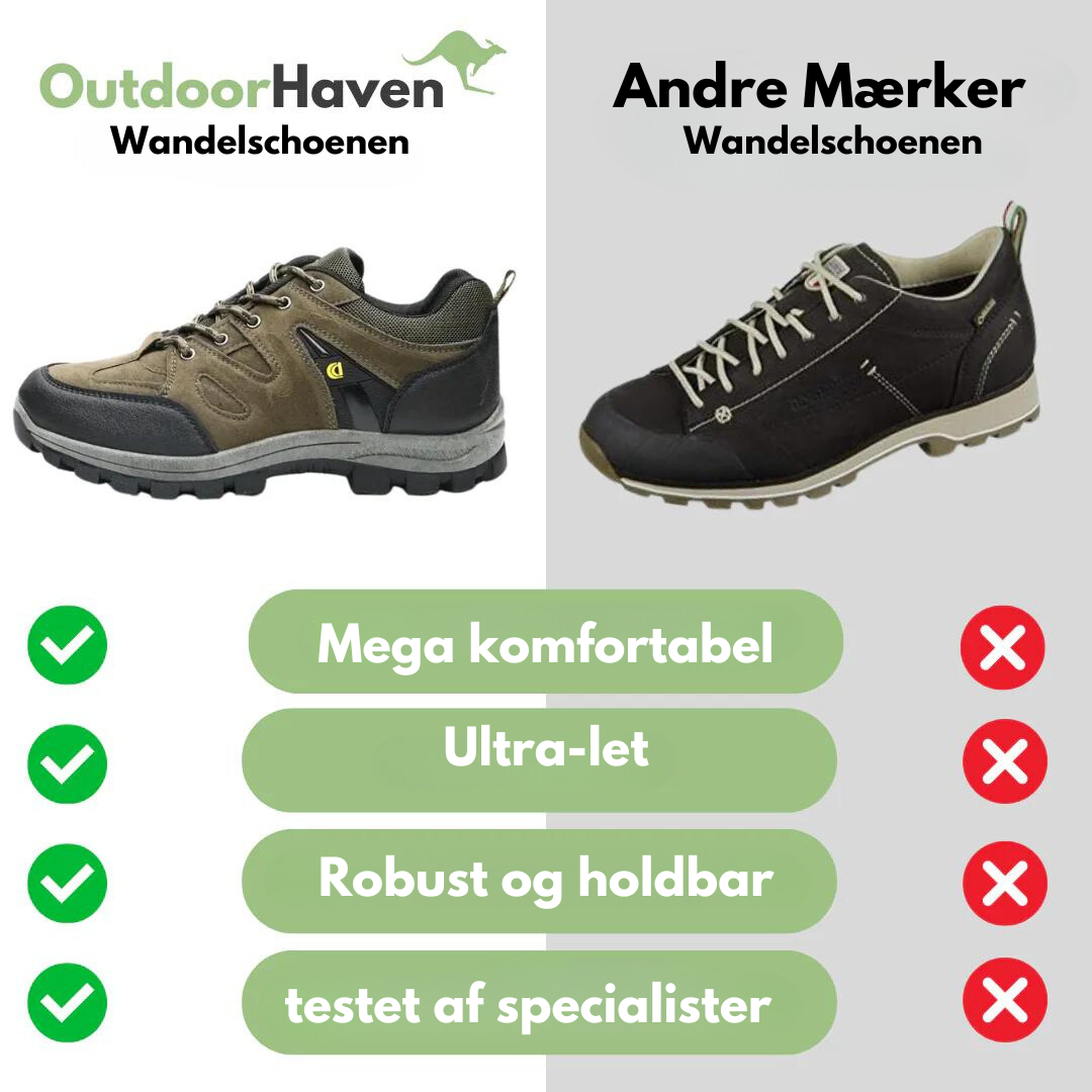 OutdoorHaven - Lav vandresko - Mand