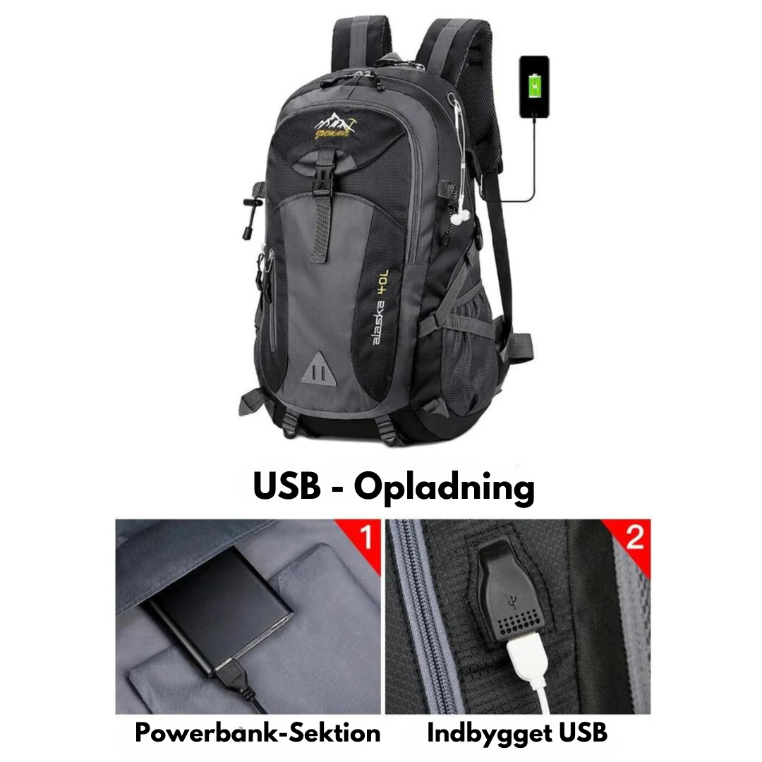 OutdoorHaven - Udendørs Rygsæk - Vandtæt