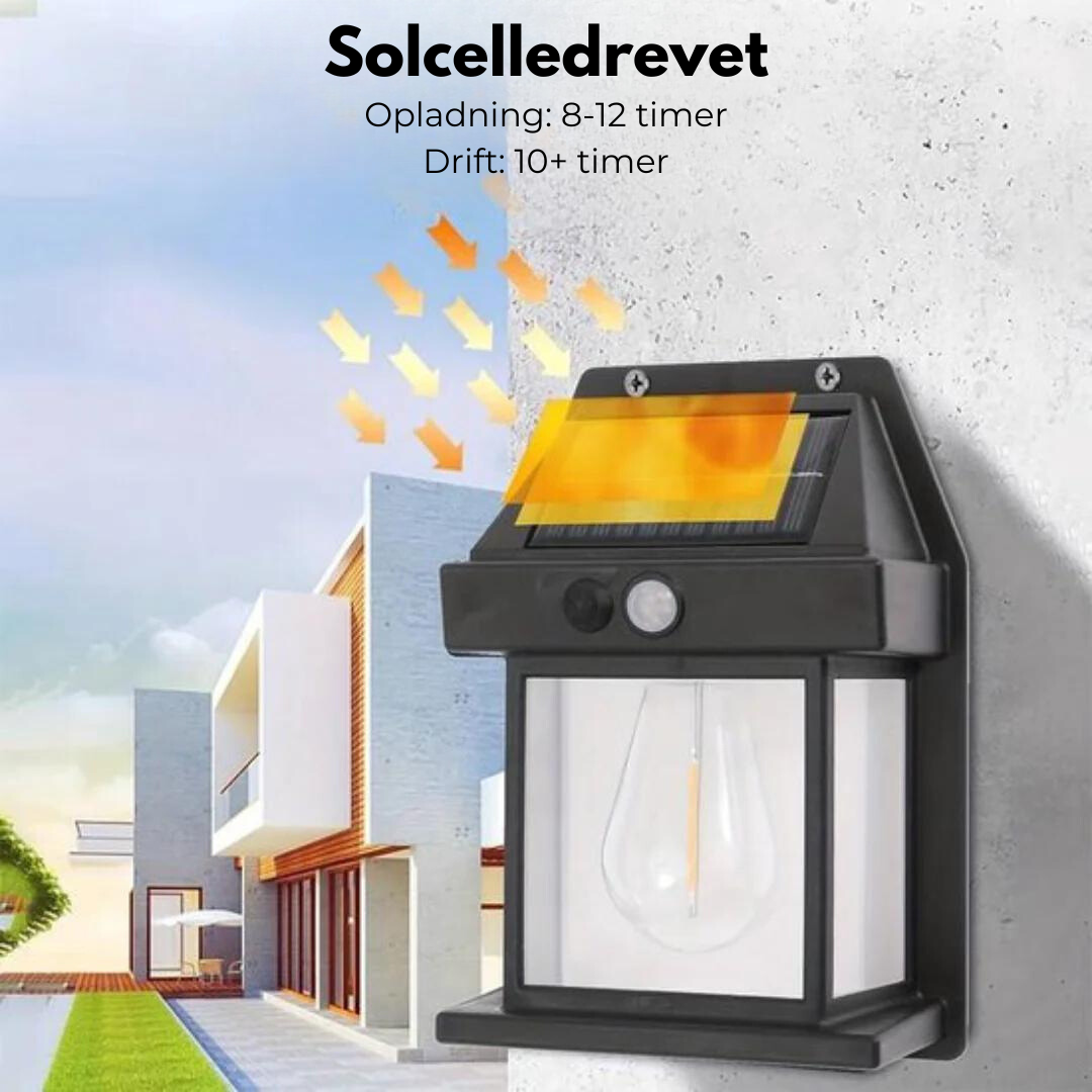 OutdoorHaven - Solcelledrevet stemningsbelysning - Sensor