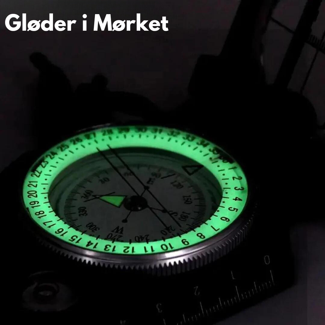 Professionelt kompas - Outdoor og overlevelse