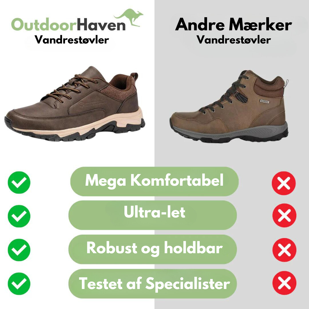 Vandrestøvler til kvinder - Ortopædisk - Polstret