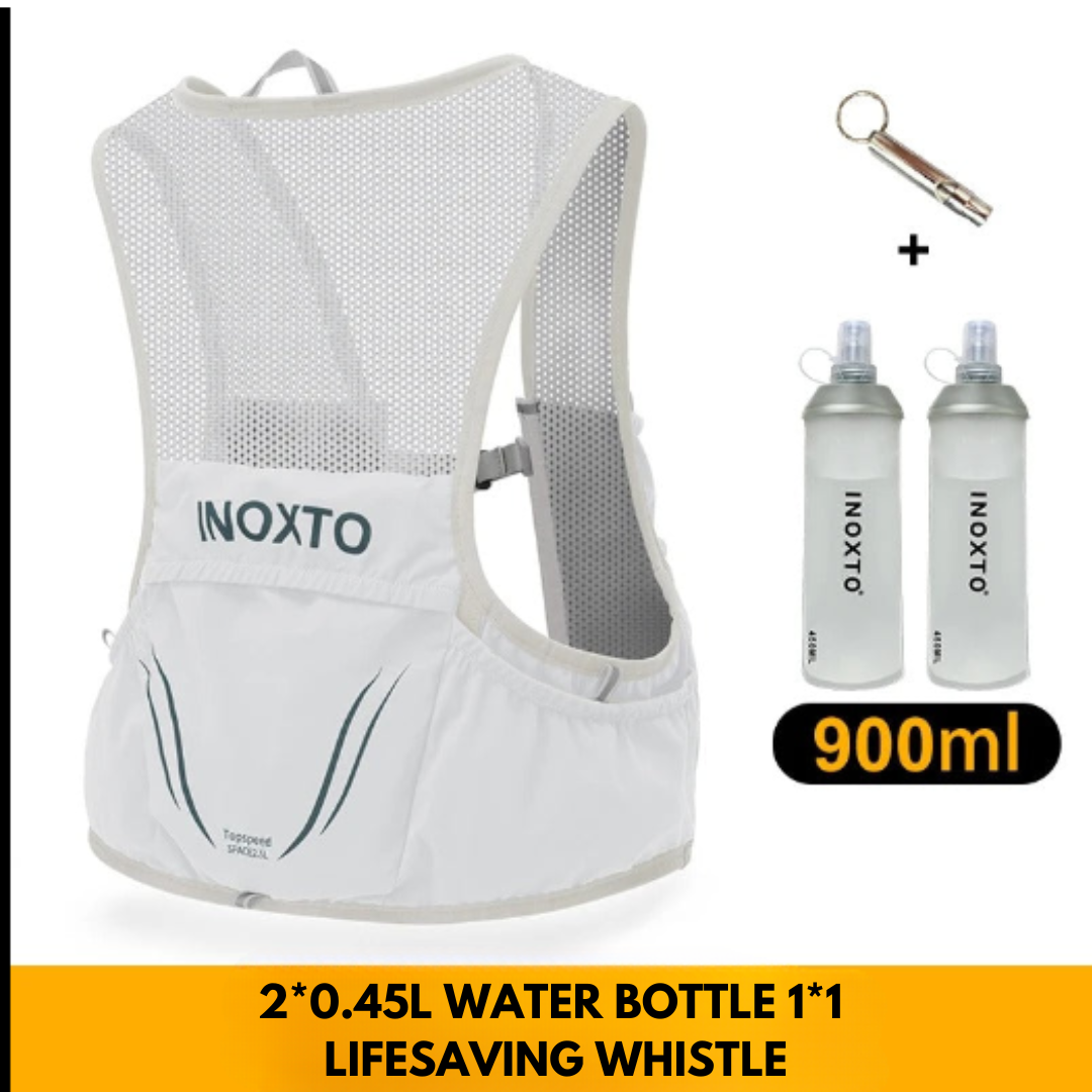 Trailrun-vest - Inkluderer 2 Softflasker