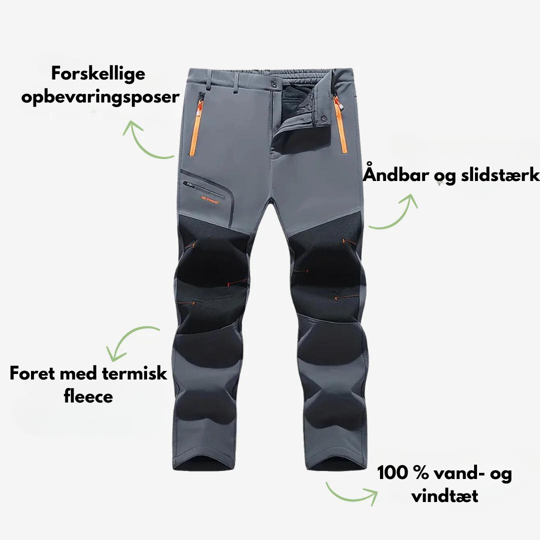 Utendørs skibukser - Vanntette - Foret