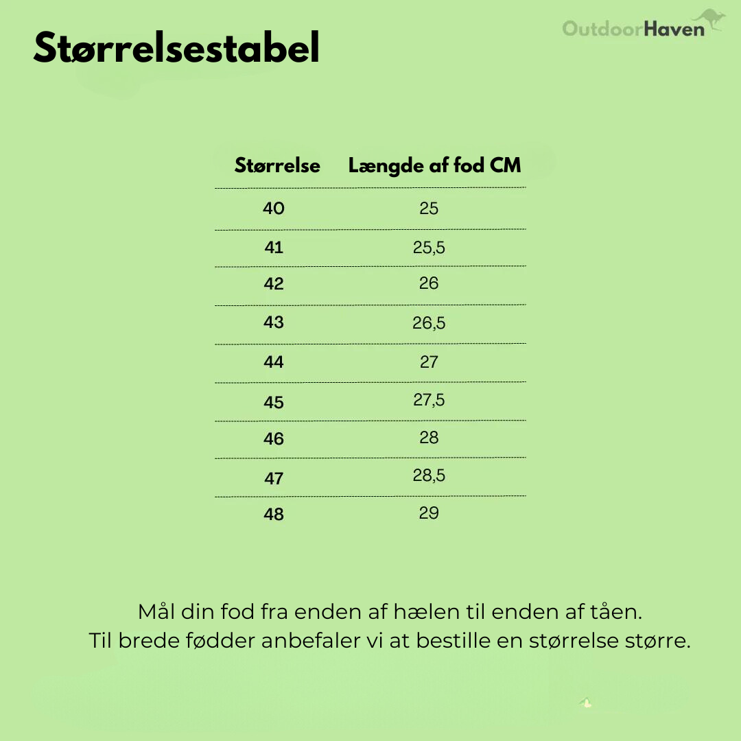 Udendørs vandresko - Mænd