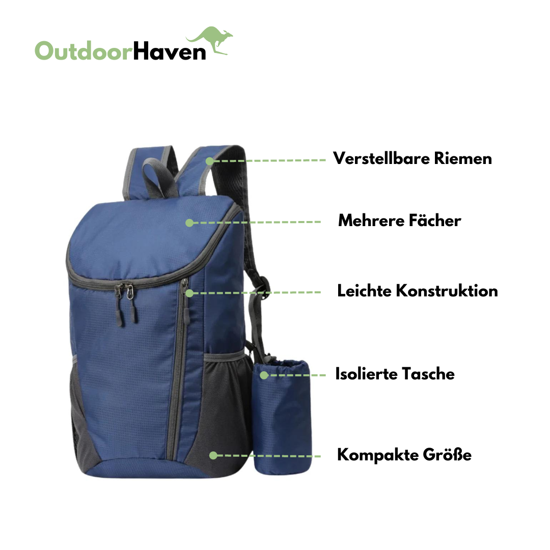 Kompakt foldbar rygsæk - Kompakt - Udendørs