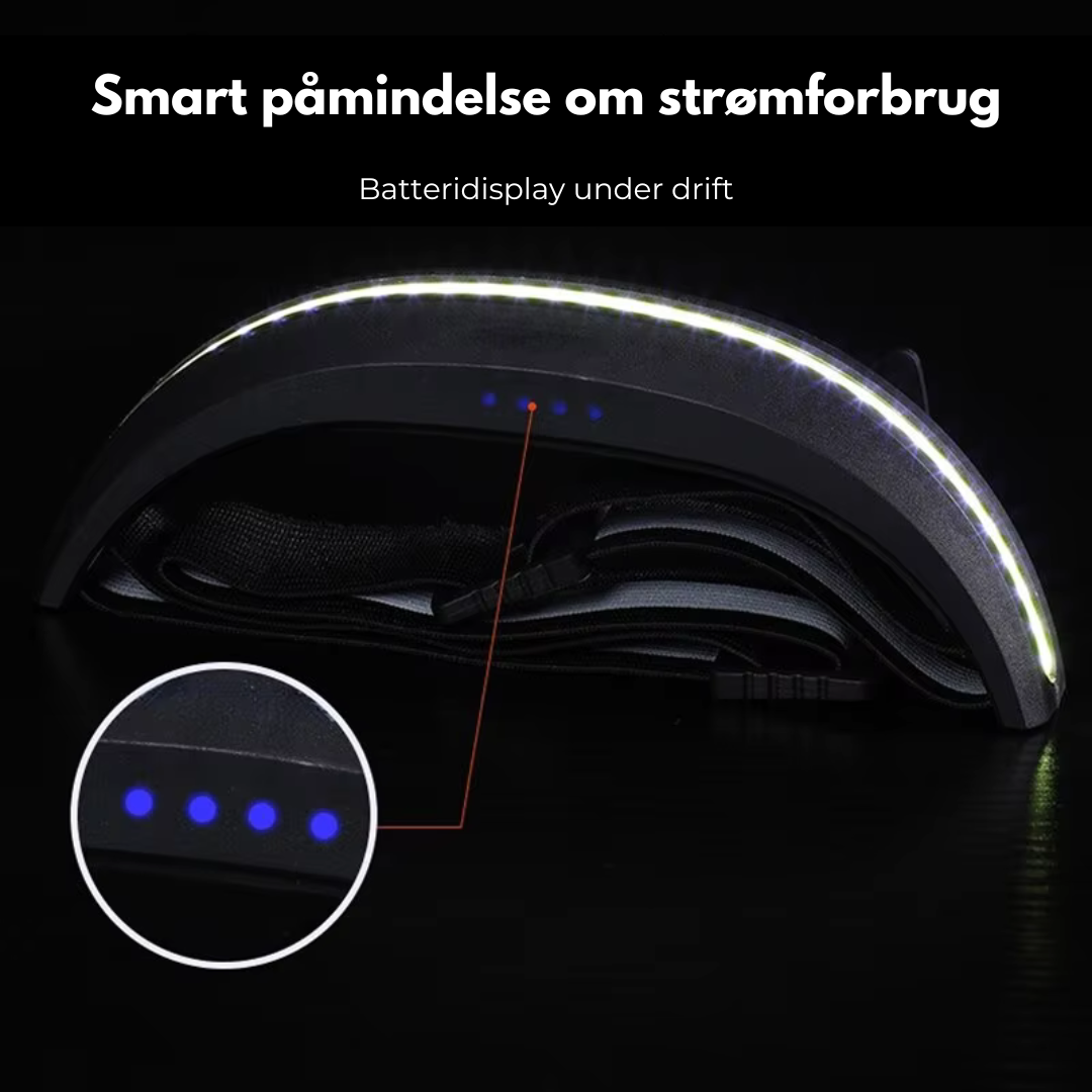 Kraftig LED-pandelampe - vandring