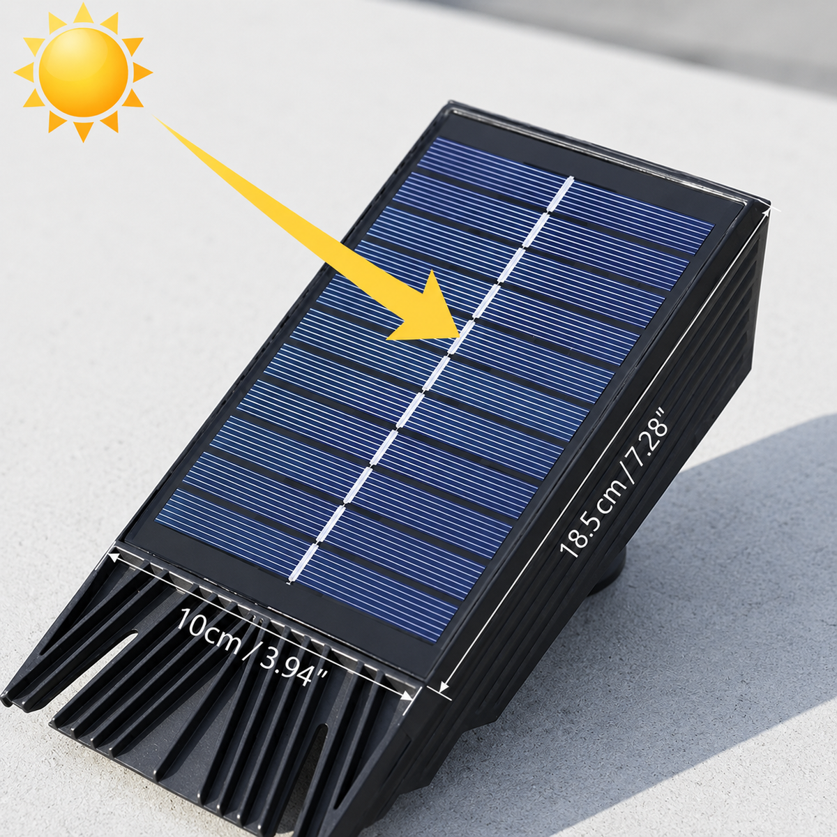 Solar Lanterne med LED-Lys – Fritstående