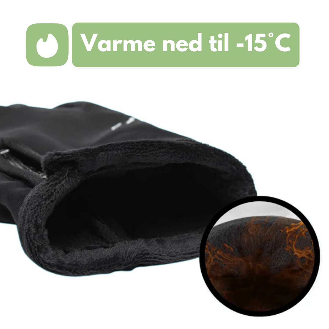 Vandtætte #1 Vinterhandsker - Kompatible med Smartphones