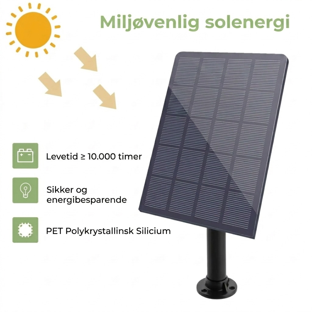 Solardrevet Fontænesæt – 6-i-1 Damppumpe – Trådløs