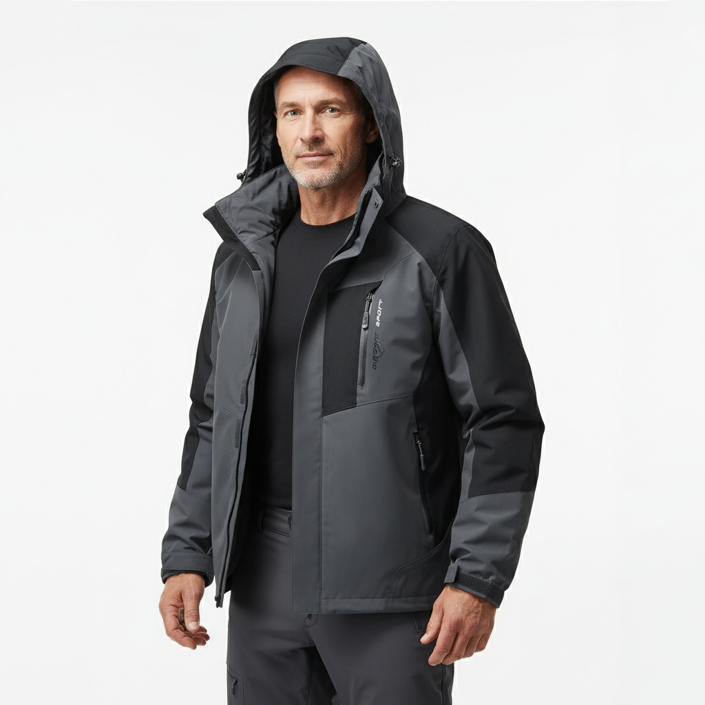 Vandtæt Jakke – Outdoor Vandring – Herre
