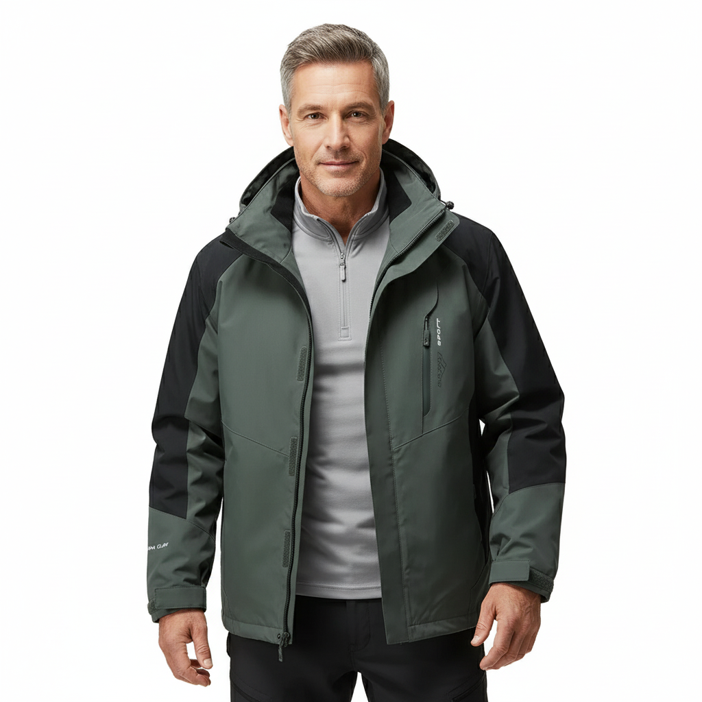 Vandtæt Jakke – Outdoor Vandring – Herre