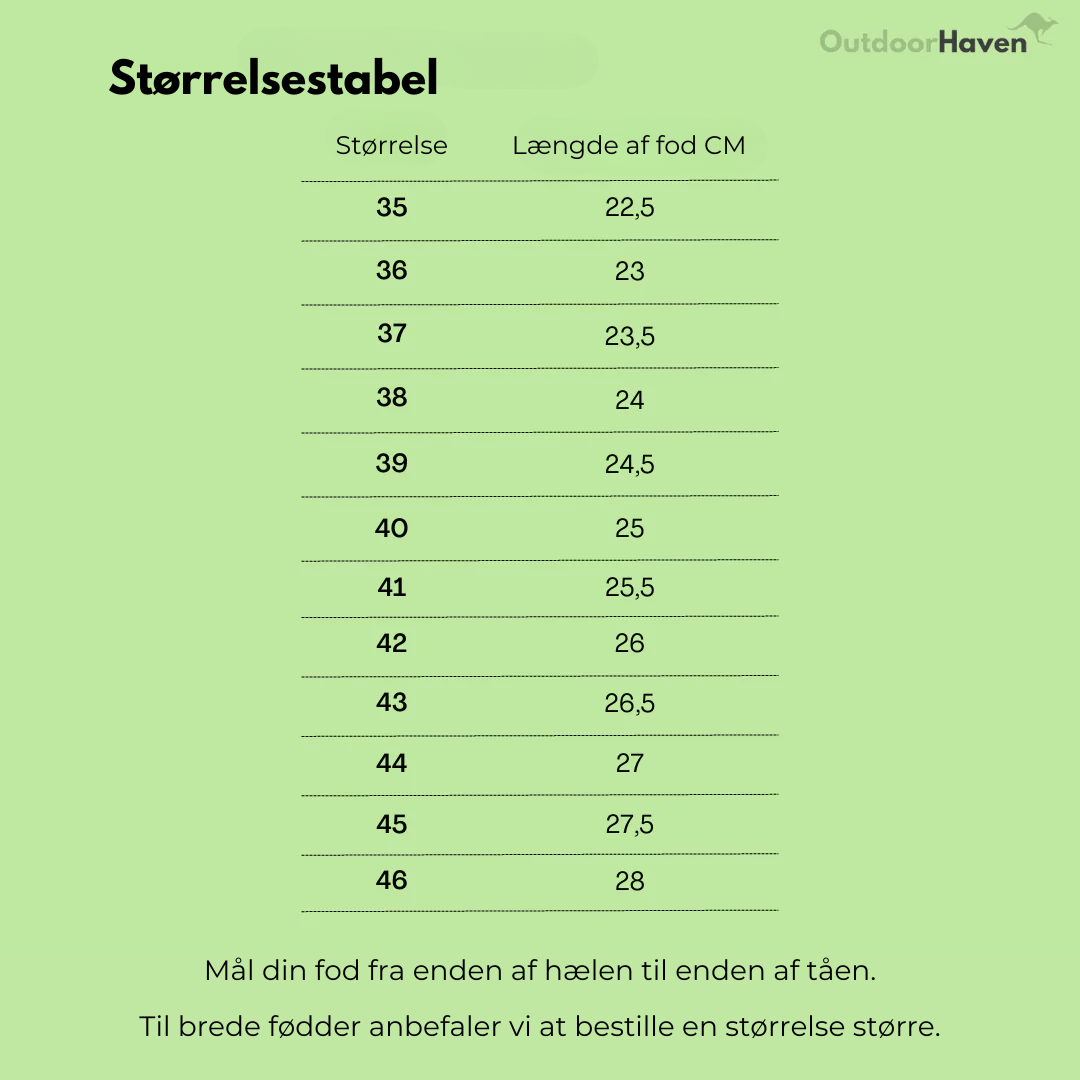 OutdoorHaven - BareFoot-sko - Unisex