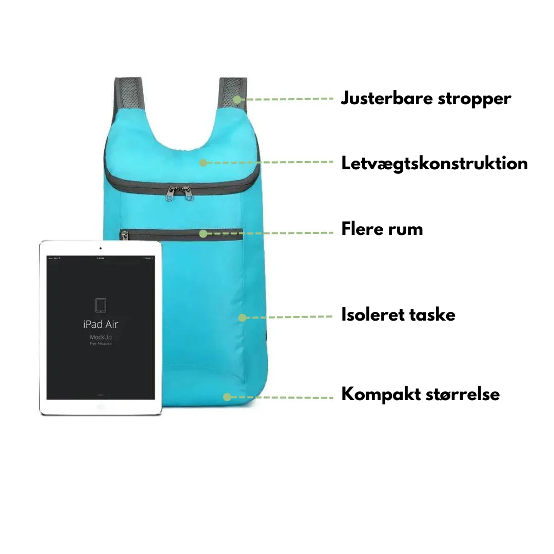 OutdoorHaven Foldbar Rygsæk - Rejser