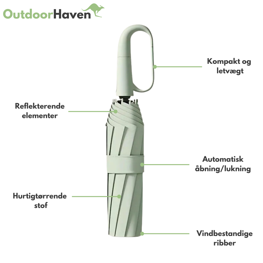 Ultra Vindtæt Paraply - Reflekterende