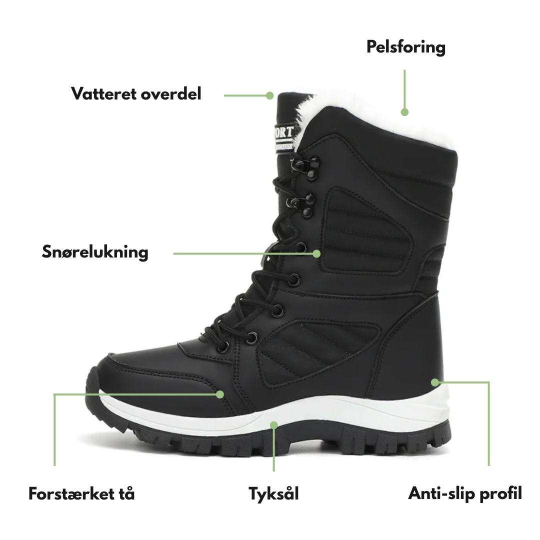 Dame Snowboots – Isolerede – Vinter