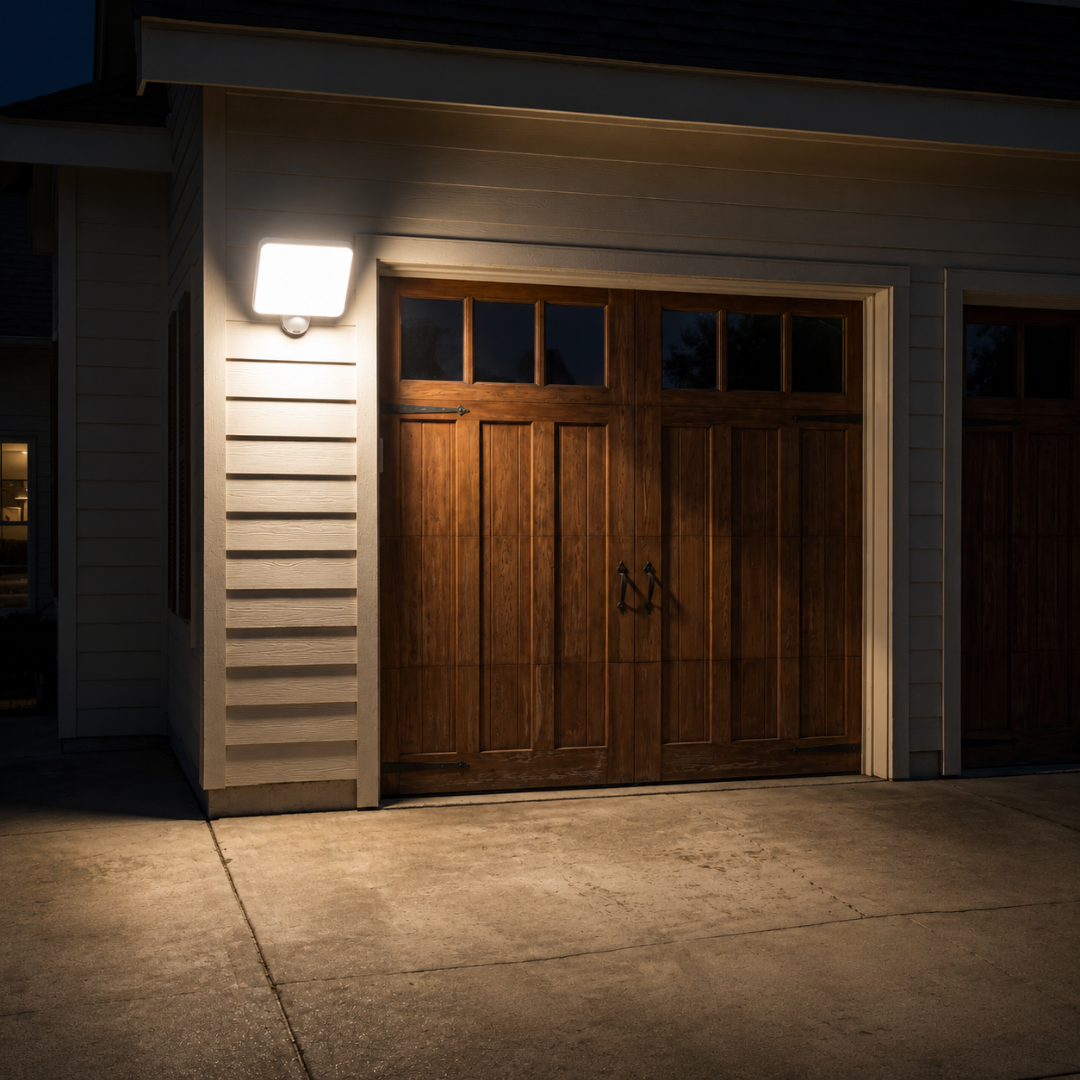 Solardrevet Projektør med Bevægelsessensor – 172 LED – IP65