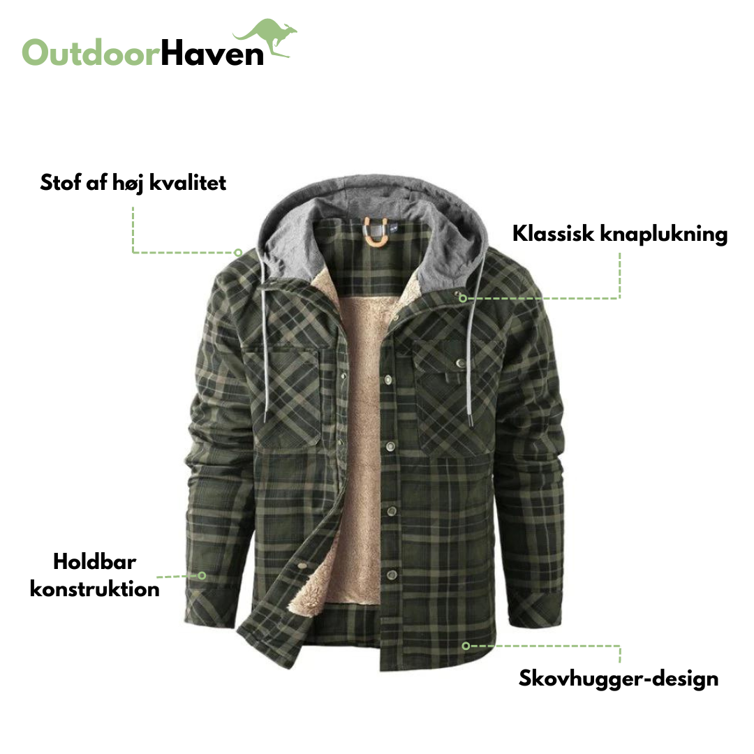 OutdoorHaven ternet jakke - efterår og vinter