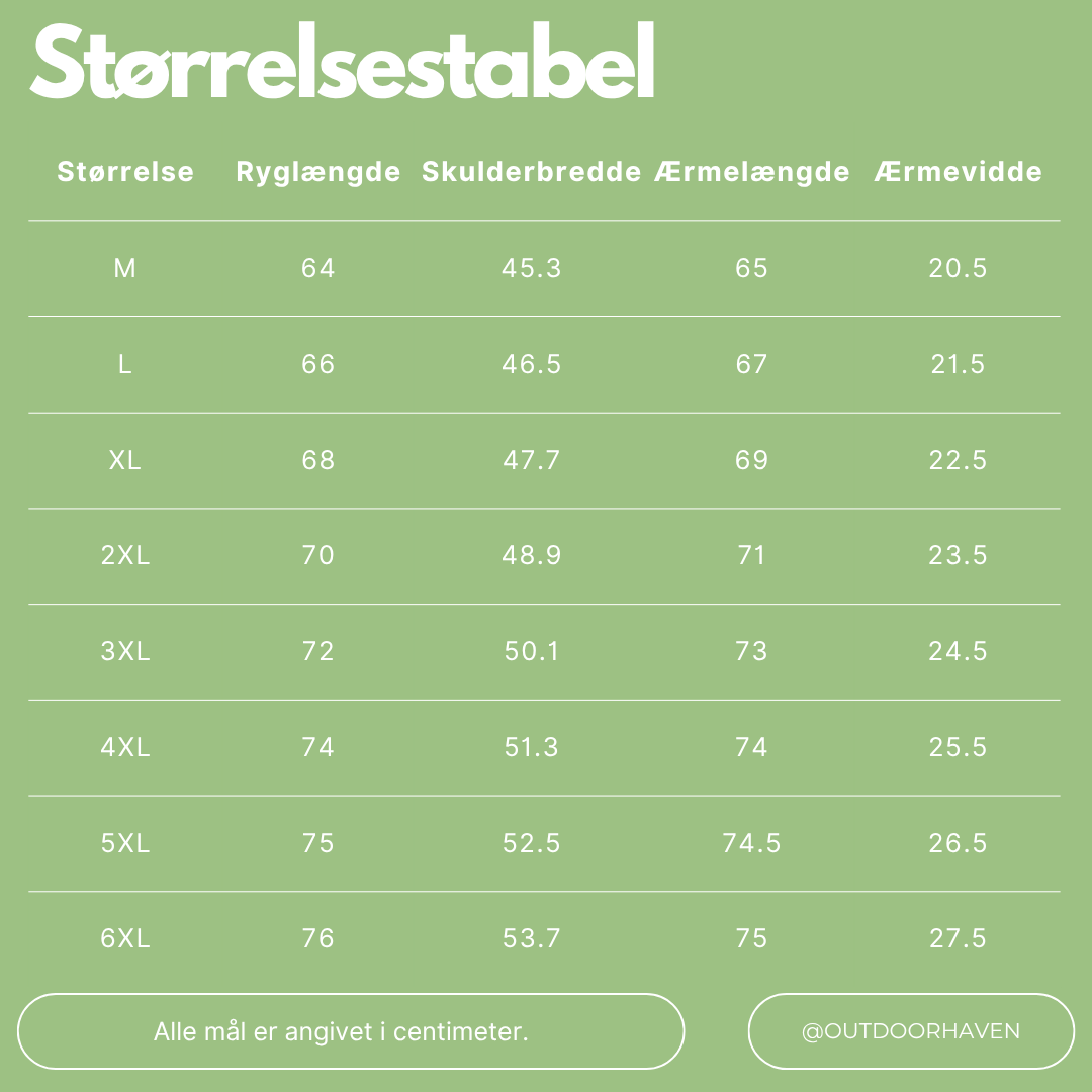 Dunjakke - Vandafvisende - Efterår og Vinter