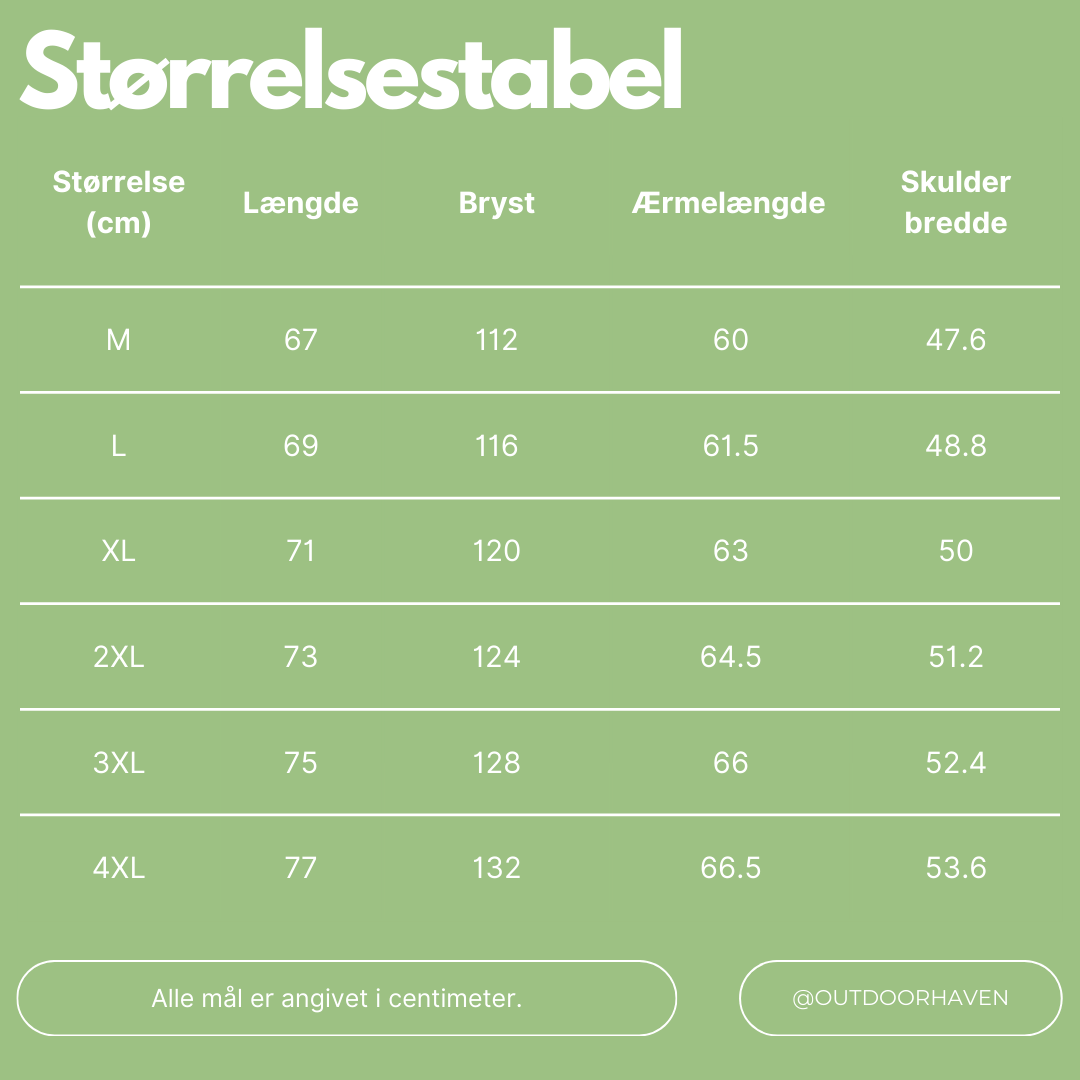 Udendørs Herrejakke - Foret - Vinter & Efterår