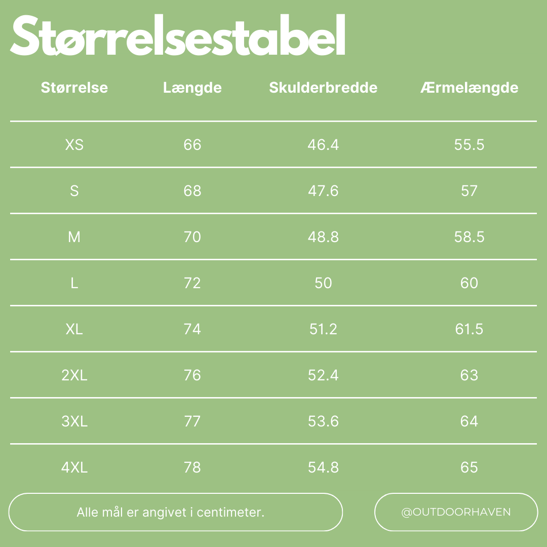 OutdoorHaven - Unisex foret fleecejakke