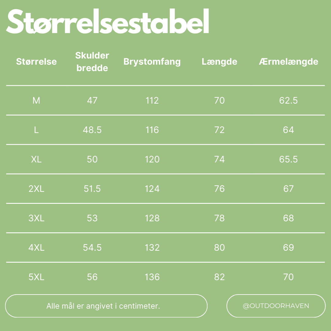 Udendørs efterårsjakke til mænd - vindtæt - vandafvisende
