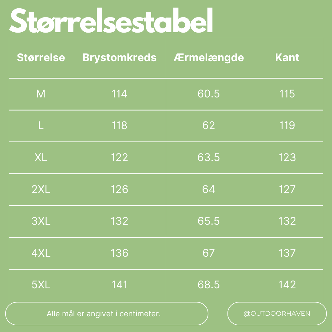 Foret jakke - vandtæt og vindtæt - efterår og vinter