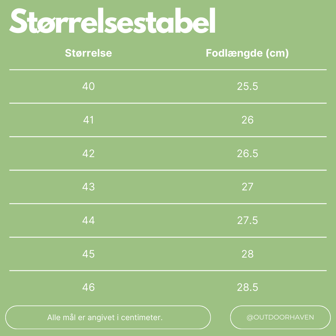 Premium vandresko - mænd