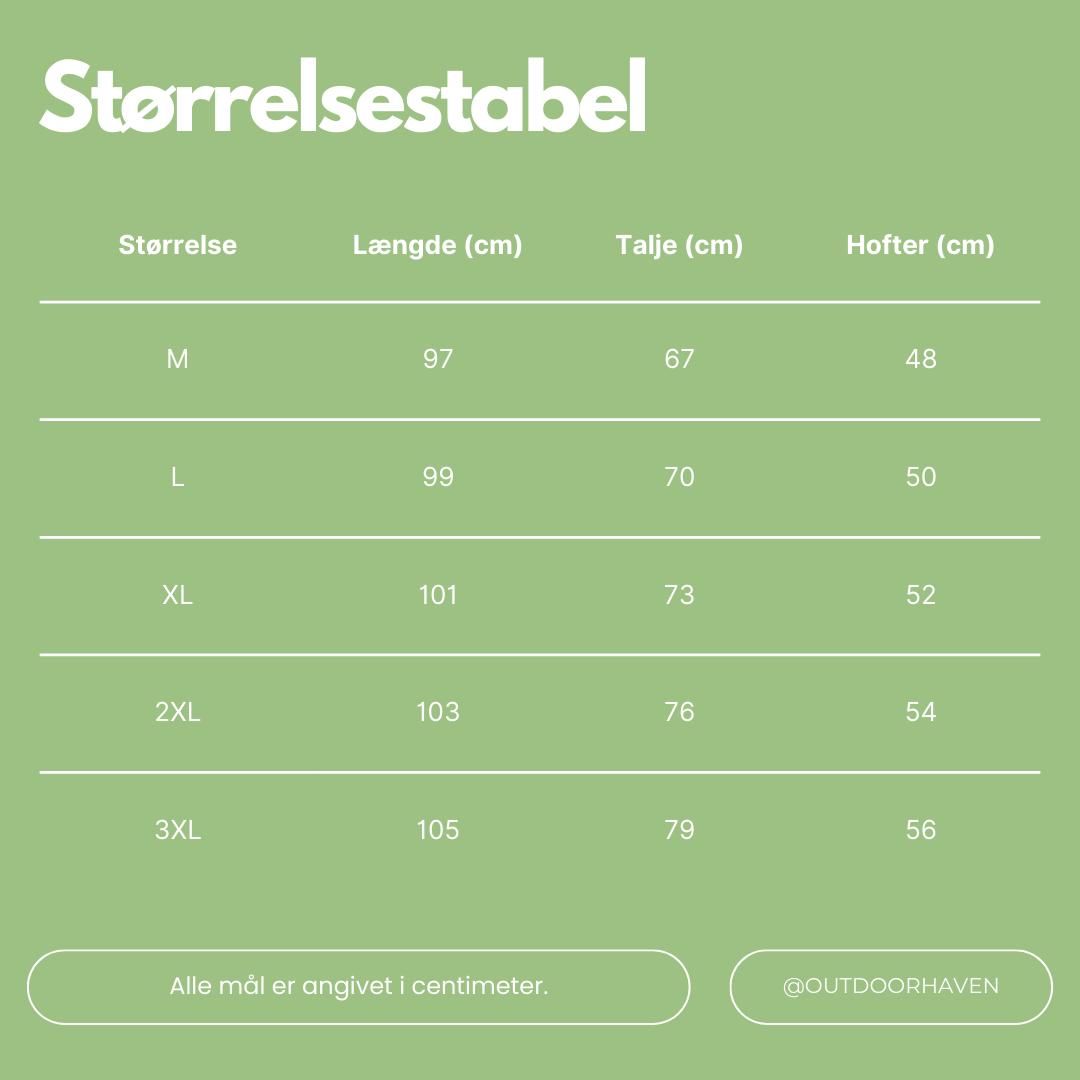 Udendørs skibukser - Vandtætte - Forede