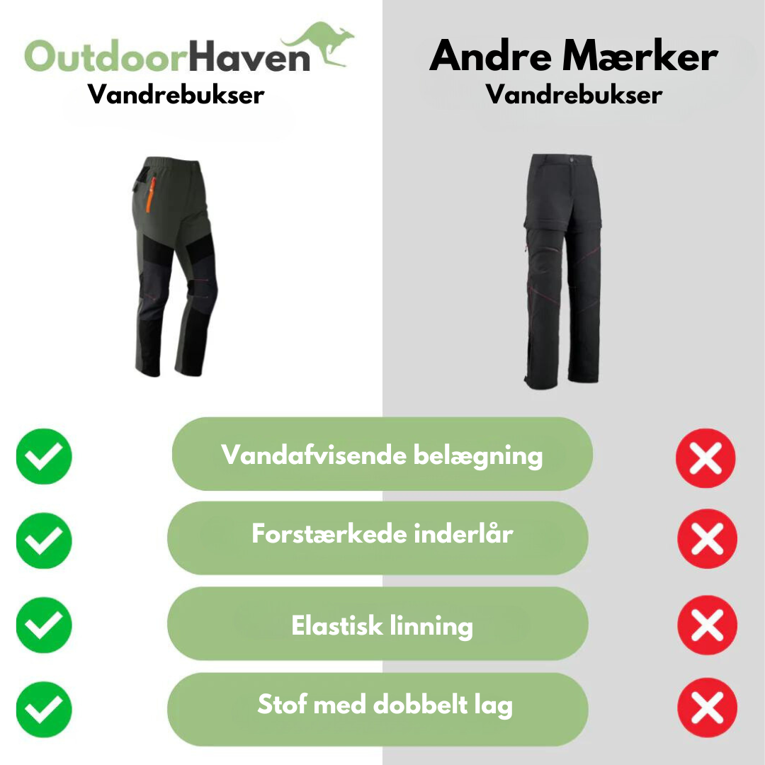 Outdoor-bukser - Vandring