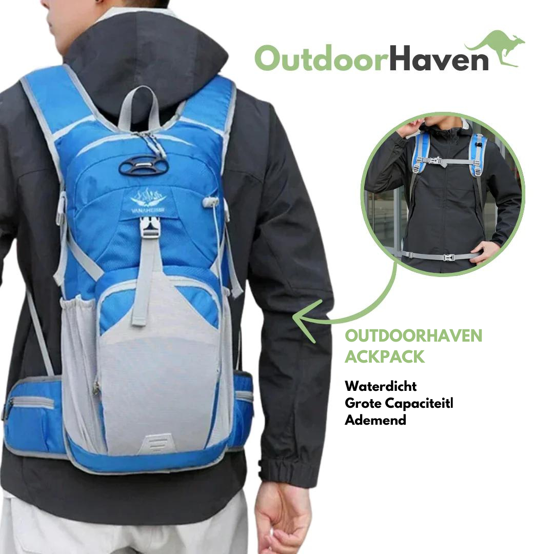 Vandtæt rygsæk - vandring - cykling