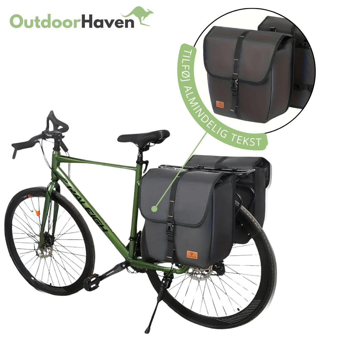 Vandtæt cykeltaske - Stor Kapacitet
